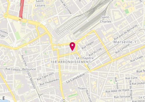 Plan de Agence M.R.C | Architecte d'Intérieur - Paysagiste | Marseille & Aix, 33 Boulevard de la Liberté, 13001 Marseille