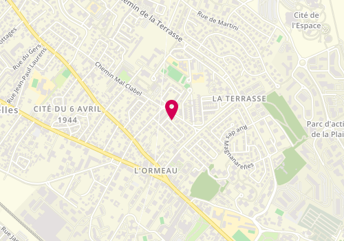 Plan de BELLEC Virginie, 38 Rue de Superbagnères, 31500 Toulouse