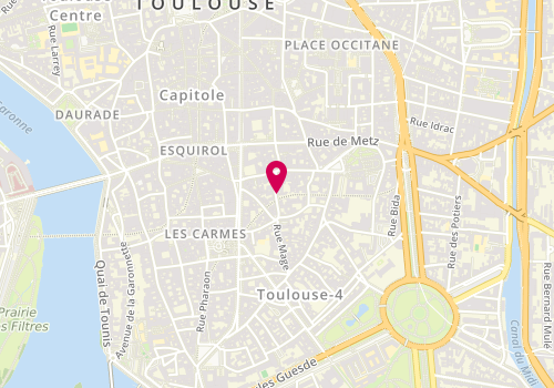 Plan de DELAHOUSSE Etienne, A 1 6 Tolosane, 31000 Toulouse