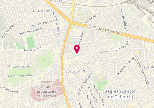 Plan de Atelier Phalanstère, 31 Rue Bossuet, 33800 Bordeaux