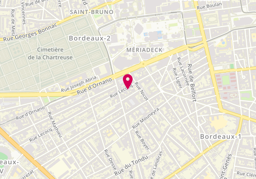 Plan de Duranto studio, 88 Rue Lecocq, 33000 Bordeaux