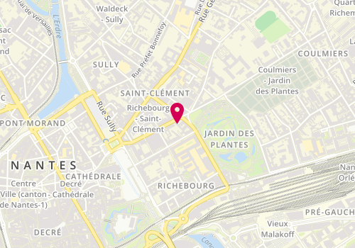 Plan de Atelier Saint Pierre, 23 Rue Gambetta, 44000 Nantes