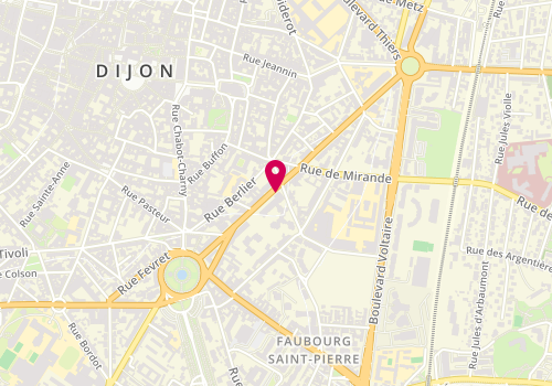 Plan de Notes de Styles Dijon, 12 Boulevard Carnot, 21000 Dijon
