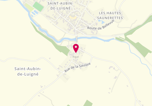 Plan de BELLEUT Sandrine, 8 Rue du Rocher, 49190 Val-du-Layon