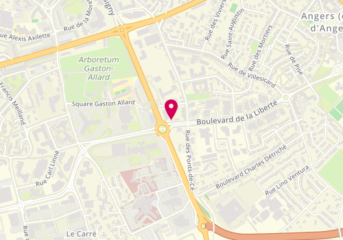 Plan de Agence Hilö, 130 Rue des Ponts de Ce, 49000 Angers