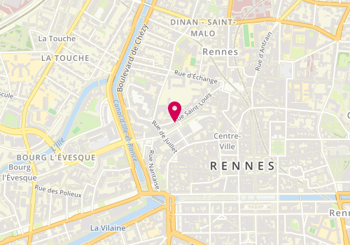 Plan de KRAFT architectes, 30 place des Lices, 35000 Rennes