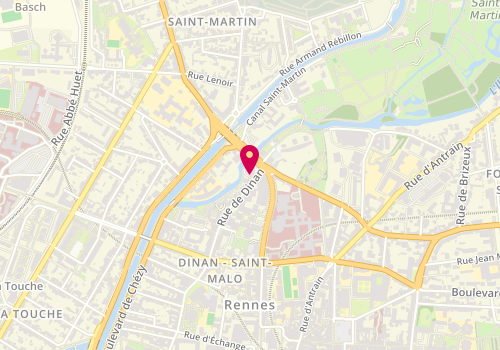 Plan de Gd Architecture d'Intérieur, 113 Dinan, 35000 Rennes
