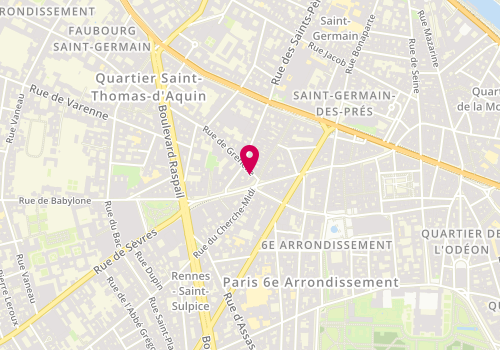 Plan de Alain DOLLE Architecture, 3 Grenelle, 75006 Paris