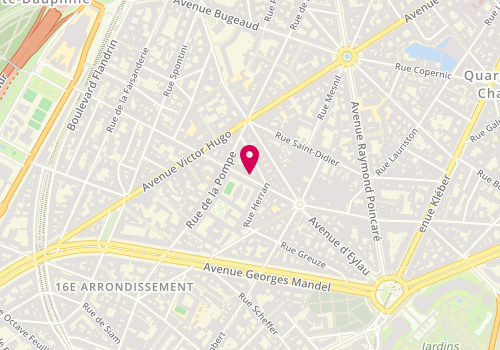 Plan de Agence MOHA, 104 Rue de Longchamp, 75116 Paris