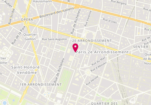 Plan de +33architectes, 12 Rue Vivienne, 75002 Paris