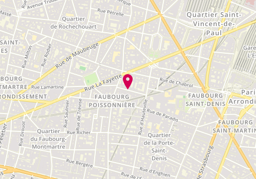 Plan de Alcmea, 14 Rue des Messageries, 75010 Paris