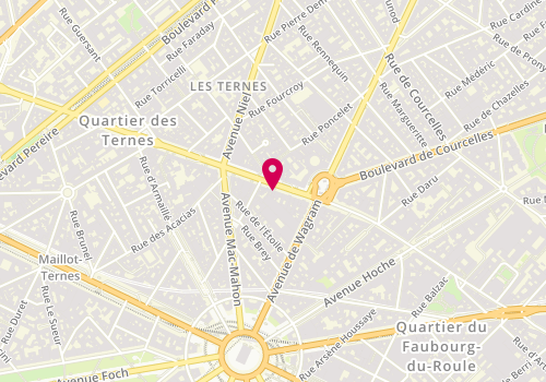Plan de ABV Puzzle, 17 avenue des Ternes, 75017 Paris