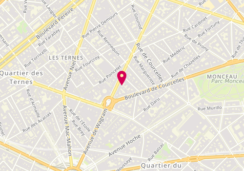 Plan de AlakStudio, 58 avenue de Wagram, 75017 Paris