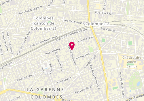 Plan de 15 Heures 13, 13 Rue de Plaisance, 92250 La Garenne-Colombes