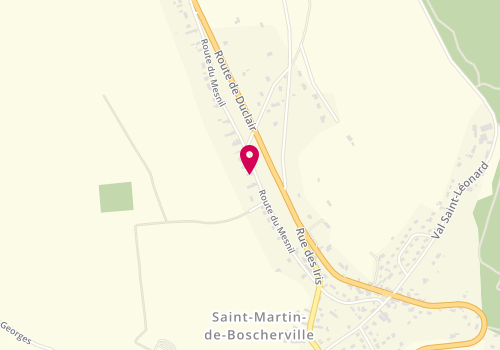 Plan de Atelier Bodin, 65 Route du Mesnil, 76840 Saint-Martin-de-Boscherville